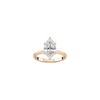 2.00 CT TO 10.00 CT Carat Marquise Cut Moissanite Solitaire Ring 925 Sterling Silver Engagement Wedding Promise Band D Color VVS Clarity