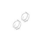 1-15PCS Double Hoop Nose Ring for Single Piercing 18G 20G 22G Spiral Nose Rings Hoops 18 20 22 Gauge Surgical Steel Twist Nose Piercing Jewelry Nostril for Women Girls Men Hypoallergenic Pack Easy Bendable 6mm 8mm 10mm