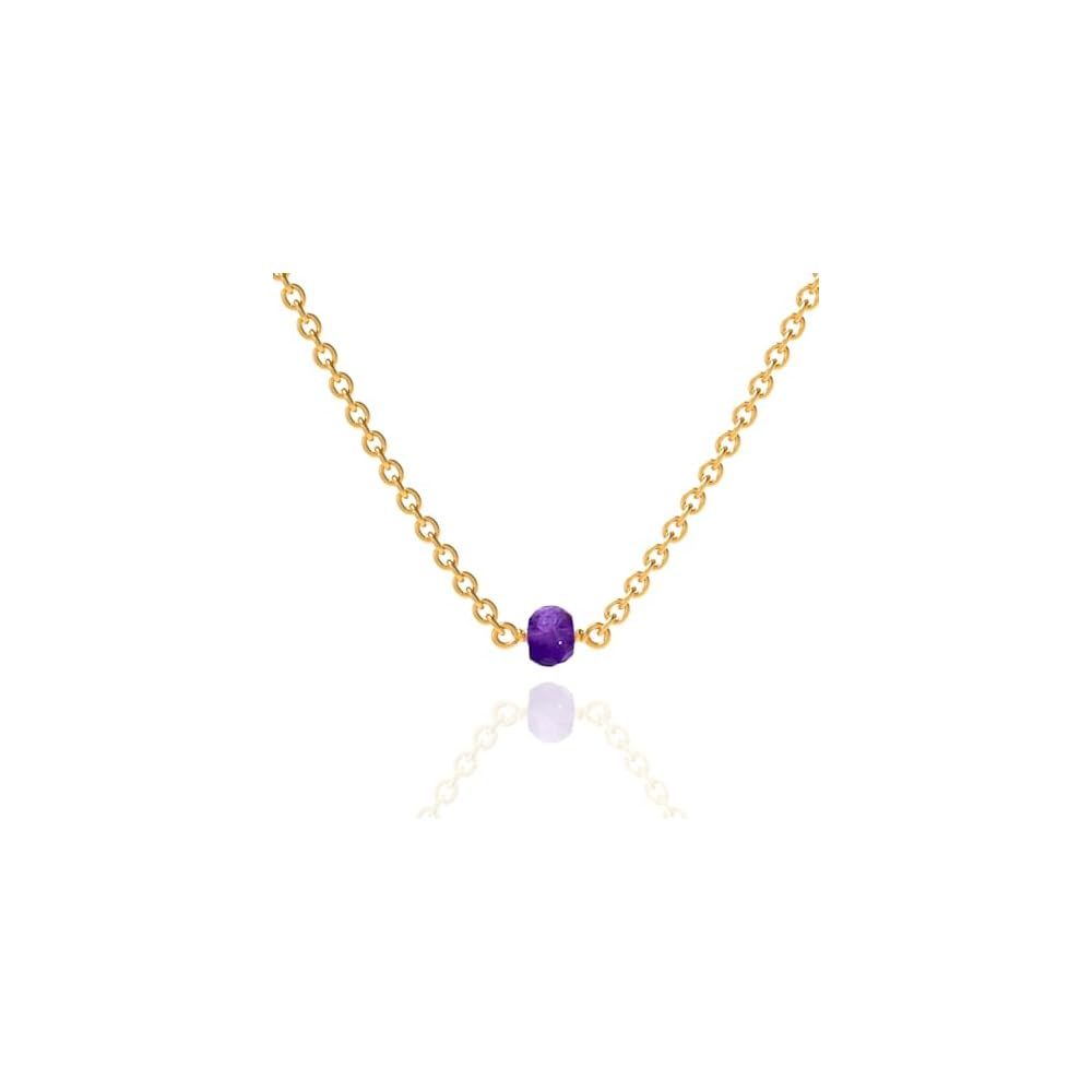 Ruby Crystal Bead Pendant Necklaces for Women