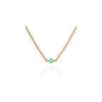 Ruby Crystal Bead Pendant Necklaces for Women