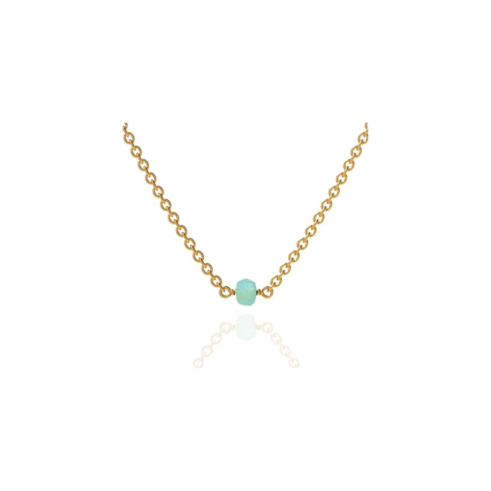 Ruby Crystal Bead Pendant Necklaces for Women