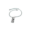 Japanese cat charm bracelet, japanese cat charm, adjustable bracelet, animal, personalized bracelet, initial bracelet, monogram