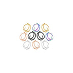 1-15PCS Double Hoop Nose Ring for Single Piercing 18G 20G 22G Spiral Nose Rings Hoops 18 20 22 Gauge Surgical Steel Twist Nose Piercing Jewelry Nostril for Women Girls Men Hypoallergenic Pack Easy Bendable 6mm 8mm 10mm