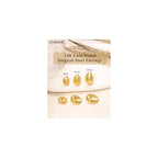 Surgical Steel Small Gold Huggie Hoop Earrings for Women Hypoallergenic