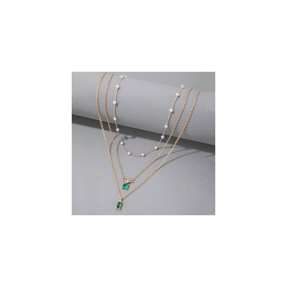 choice of all Layered Necklaces for Women Dainty Gold Charm Necklace Peaperclip Chain Necklace Stacked Gold Necklace Jewelry Set Gifts for Women