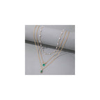 choice of all Layered Necklaces for Women Dainty Gold Charm Necklace Peaperclip Chain Necklace Stacked Gold Necklace Jewelry Set Gifts for Women