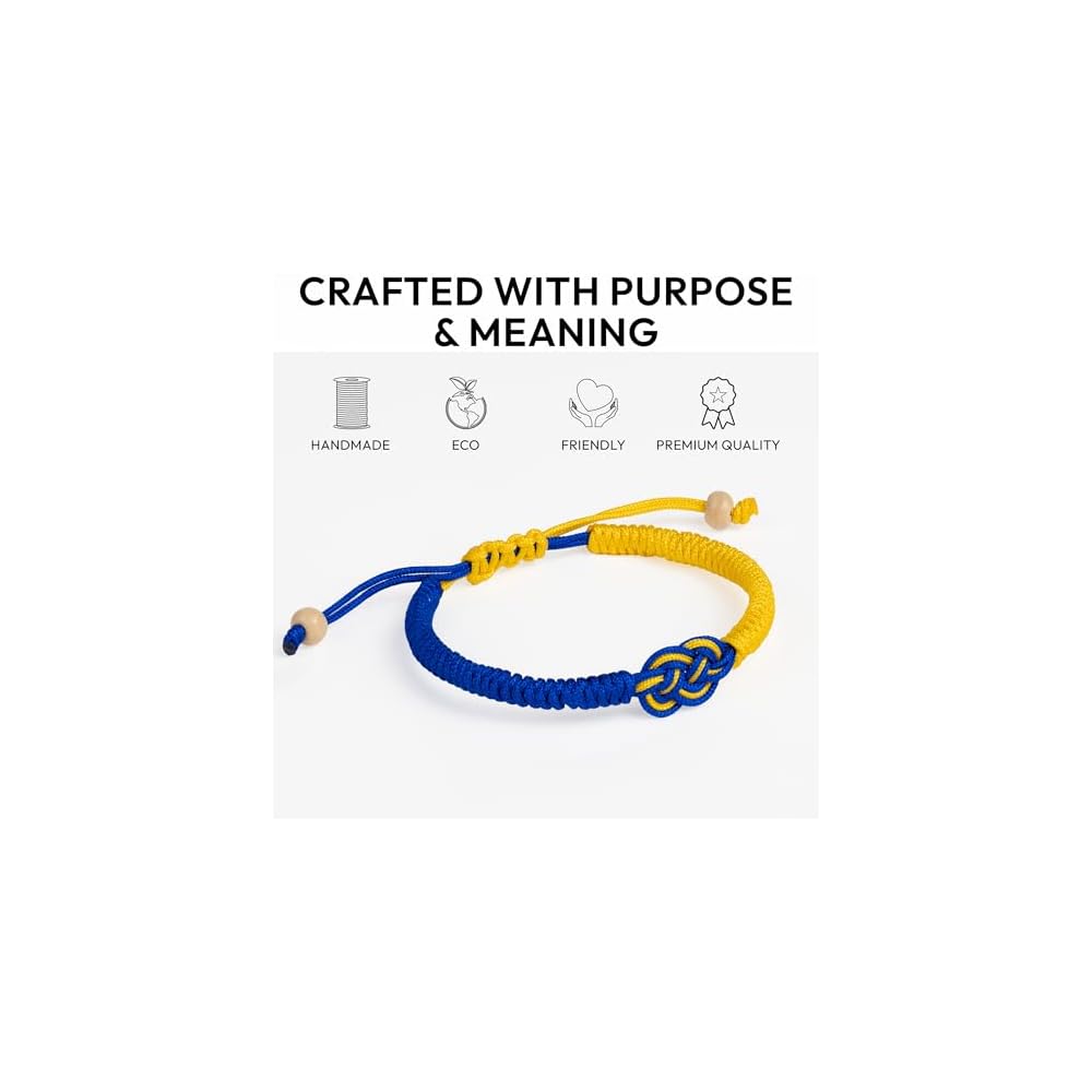 Ukraine Bracelet For Women, Men, Support Ukraine Jewelry Gifts Accessories
