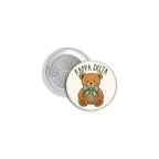 Kappa Delta Pin Set, KD Teddy Bear and Gingham Heart Sorority Buttons