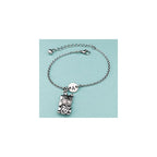 Japanese cat charm bracelet, japanese cat charm, adjustable bracelet, animal, personalized bracelet, initial bracelet, monogram