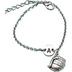 Honey pot charm bracelet, honey pot charm, adjustable bracelet, food, personalized bracelet, initial bracelet, initial charm, monogram