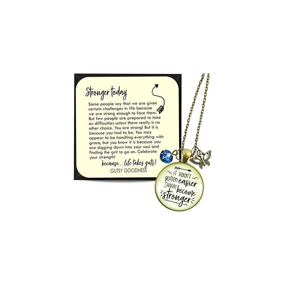 Gutsy Goodness Be Brave Necklaces Meaningful Handmade Be You Bravely Courage Message Jewelry Boho Chic Charms