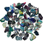 20pcs Raw Black Opal Gemstone and Crystals, Wholesale Gemstone Lot, Rough Crystals, Rock Stones, Jewelry Making Supplies, DIY & Crafts, AA+ Grade (6-10mm)